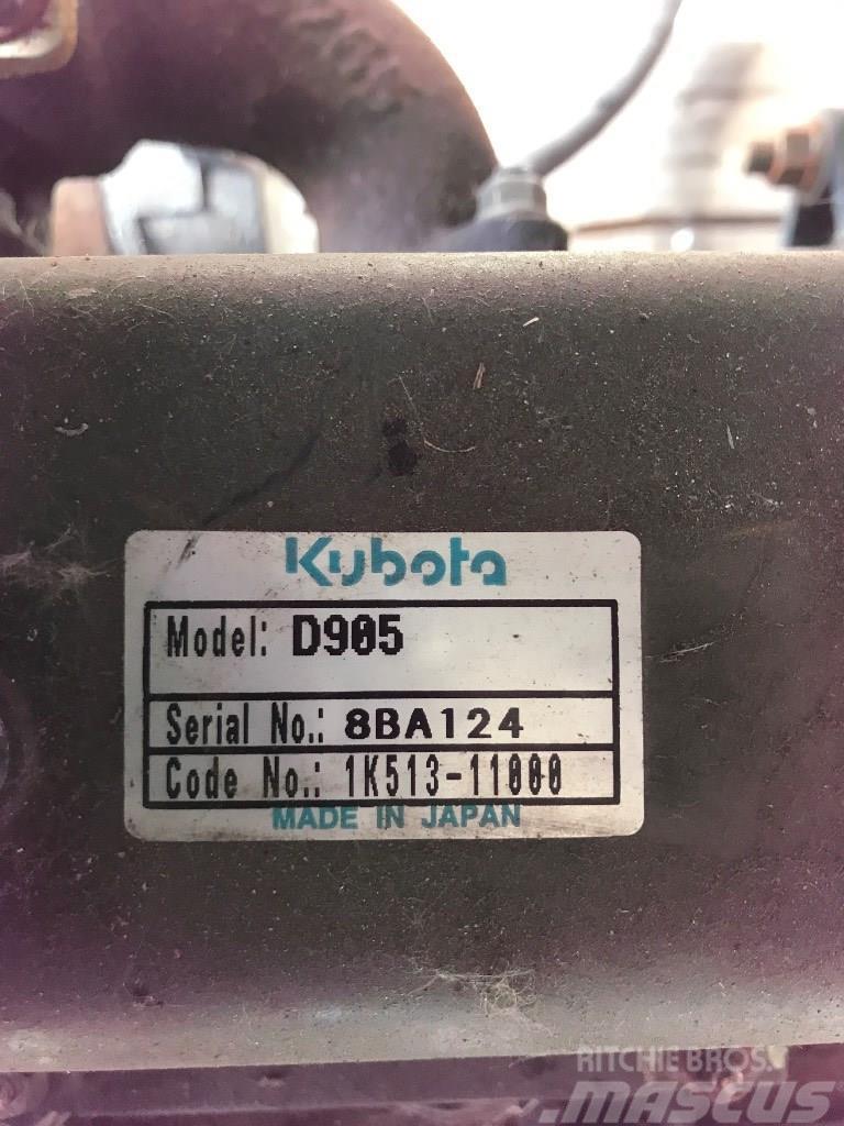 Kubota D905 Agregaty prądotwórcze Diesla