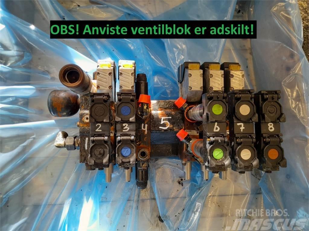Case IH CVX1190 Remote control valve Hydraulika