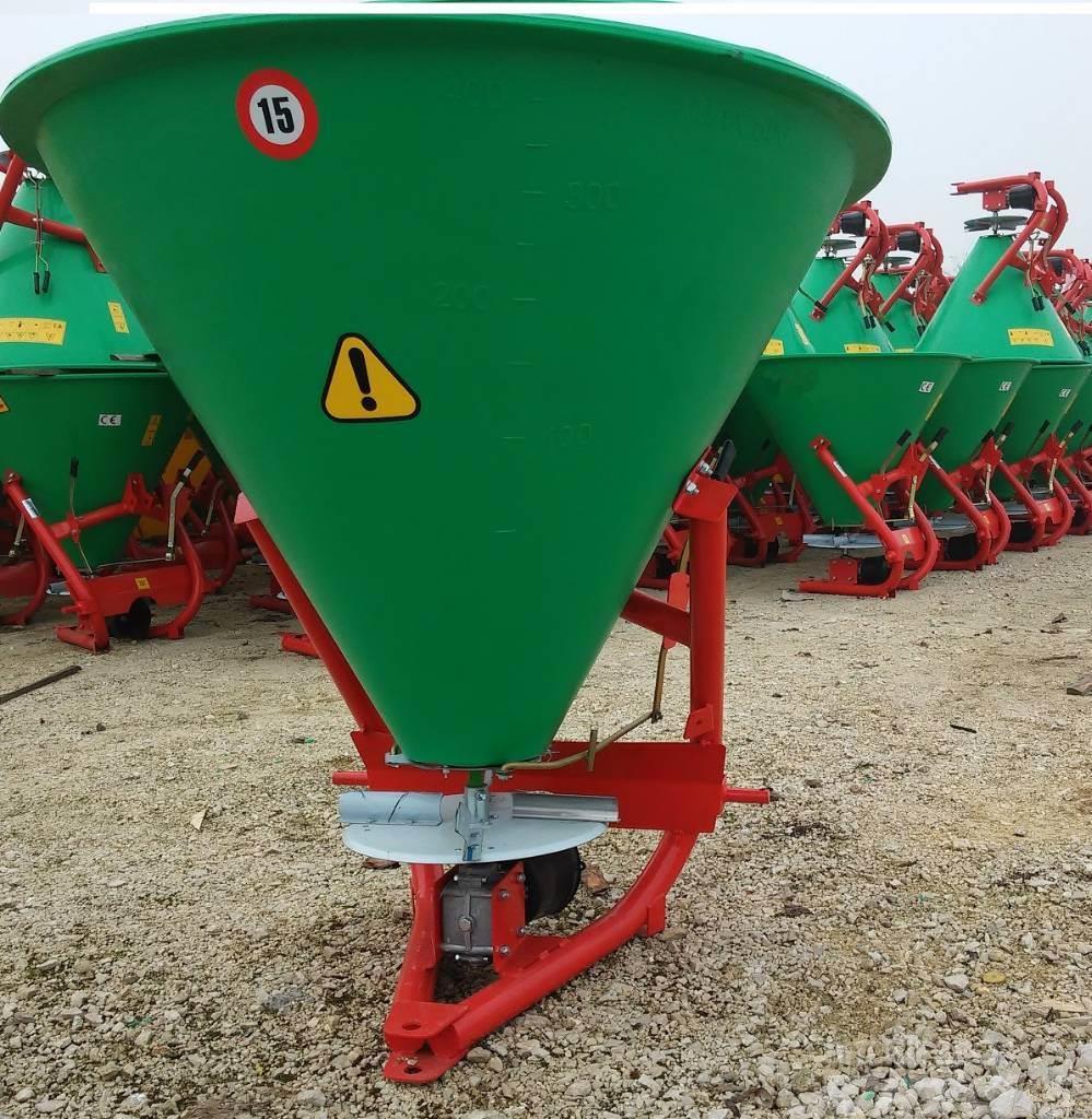 Top-Agro Mineral fertilizer 200 L, INOX spreading unit Rozrzutnik nawozów mineralnych