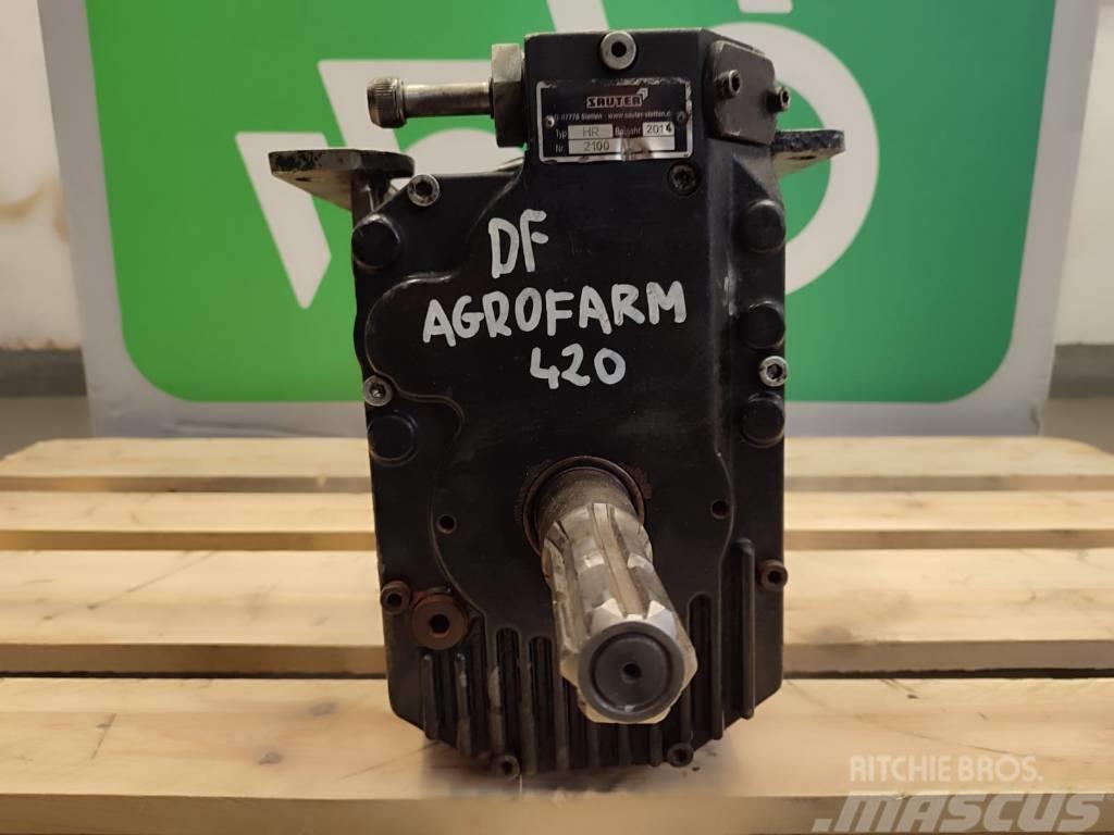 Deutz-Fahr Sauter PTO gearbox,  AGROFARM 420 shaft Przekładnie
