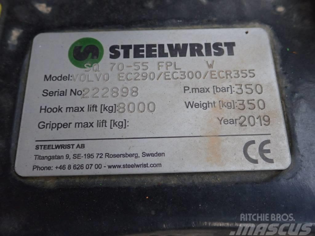 Steelwrist Vollhydr. SW SQ70 passend Volvo EC300 Szybkozłącza