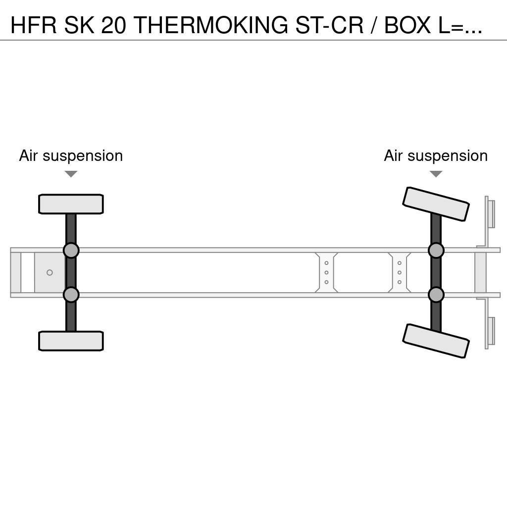HFR SK 20 THERMOKING ST-CR / BOX L=13419 mm Naczepy chłodnie