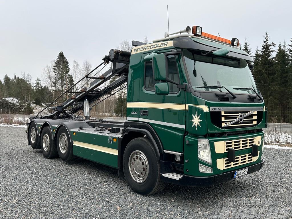 Volvo FM500 8x2*6 trippeli, vaijerilaite Ciężarówki z wymienną zabudową