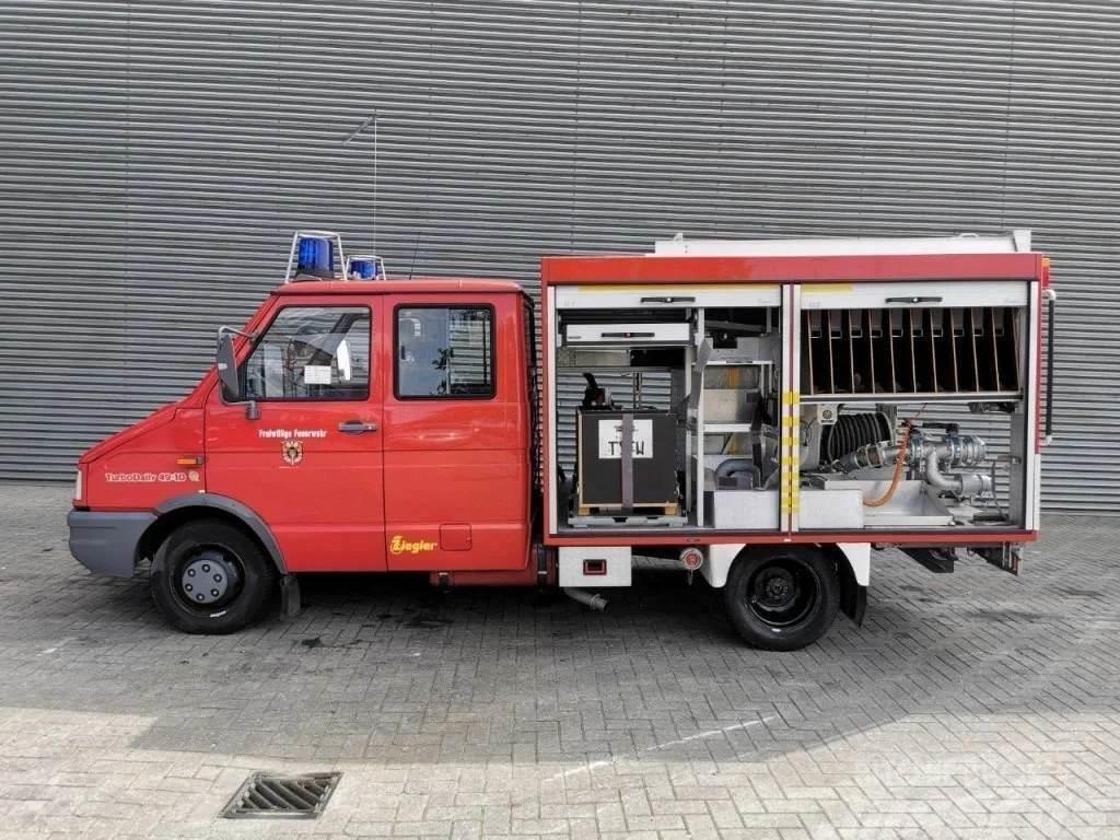 Iveco TurboDaily 49-10 Feuerwehr 15.618 KM 2 Pieces! Wozy strażackie