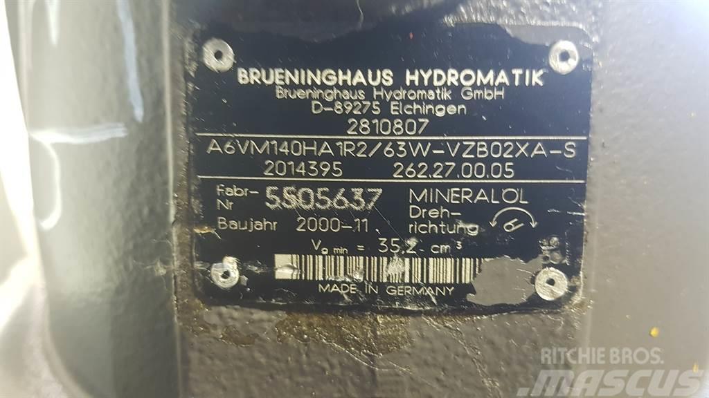 Brueninghaus Hydromatik A6VM140HA1R2/63W -Volvo L40B-Drive motor/Fahrmotor Hydraulika