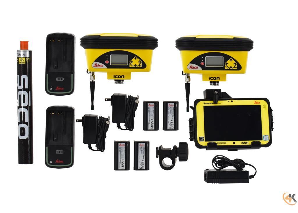 Leica iCON Dual iCG60 900MHz Base/Rover GPS w/ CC80 iCON Inne akcesoria