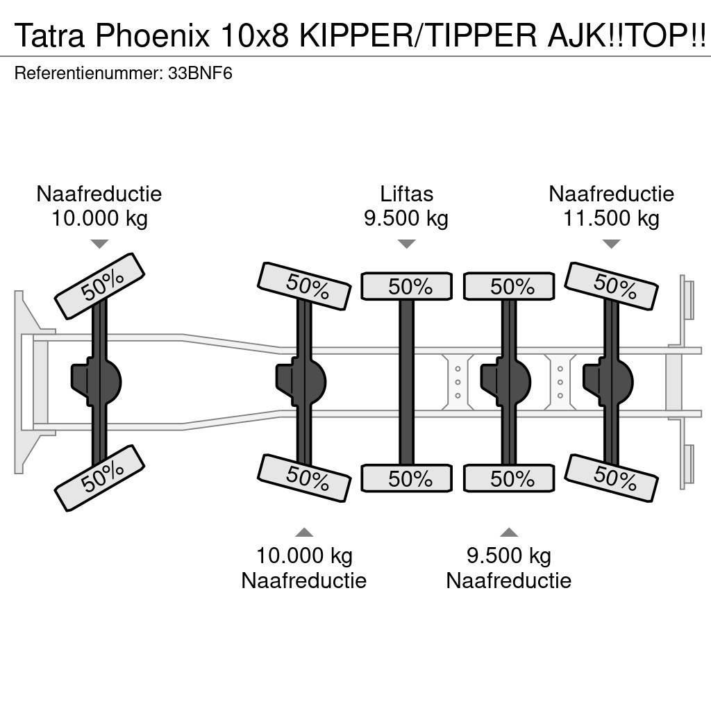 Tatra Phoenix 10x8 KIPPER/TIPPER AJK!!TOP!! Wywrotki