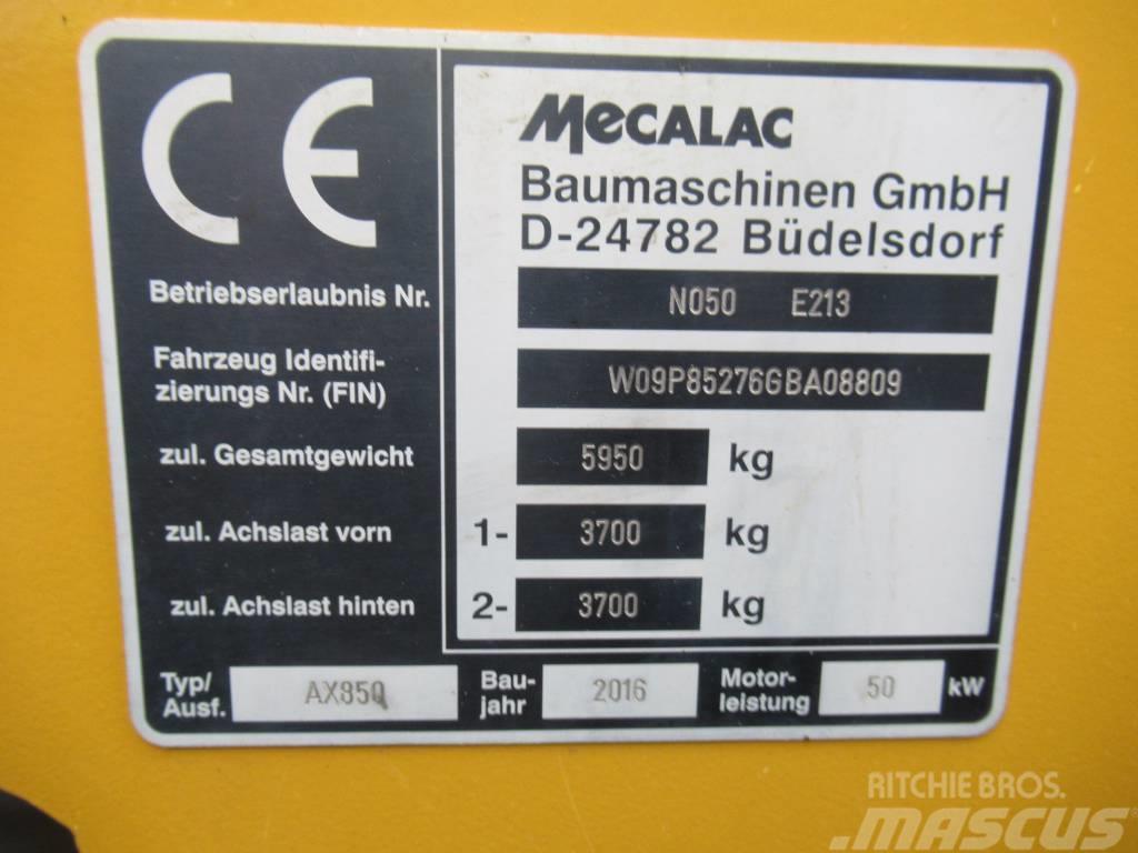 Mecalac AX 850 35KM/H Ładowarki kołowe