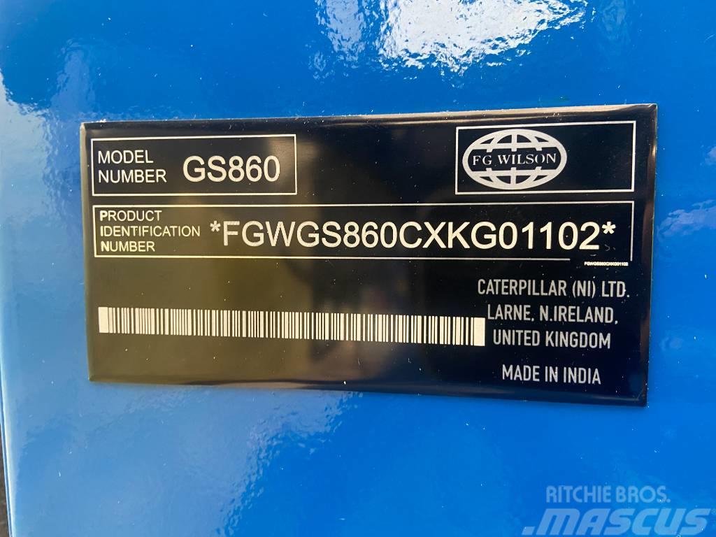 FG Wilson P1100E1 - Perkins - 1100 kVA Genset - DPX-16027-O Agregaty prądotwórcze Diesla