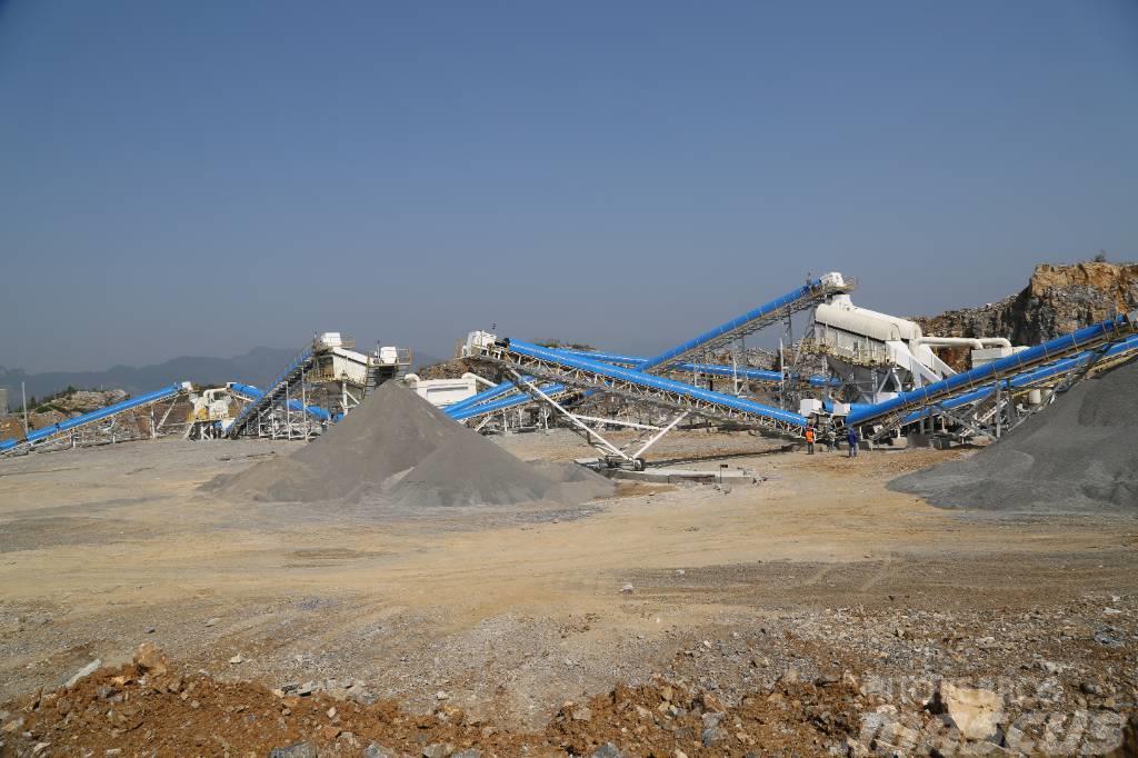 Kinglink 300TPH limestone crushing plant Kompletne instalacje do produkcji kruszywa