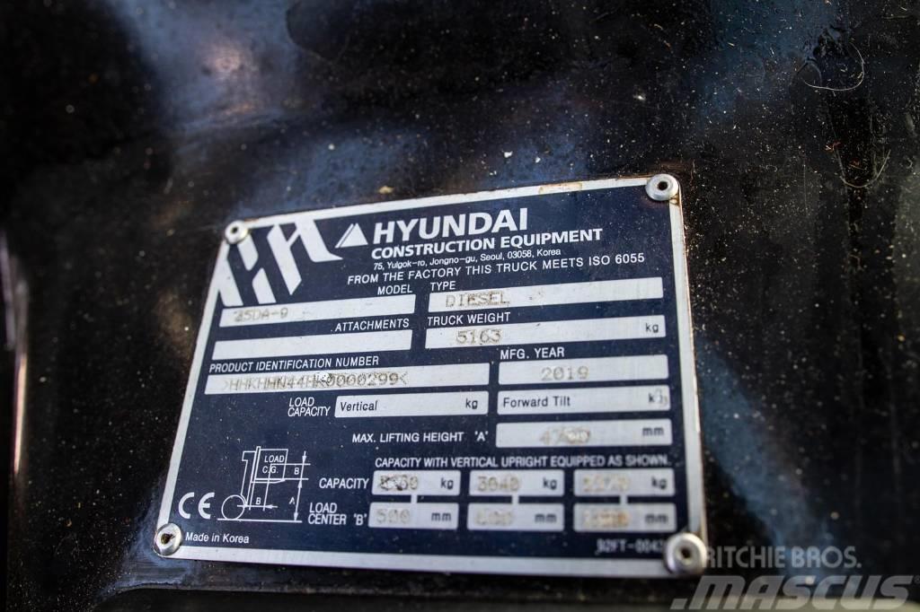 Hyundai 35 DA-9 Wózki Diesla