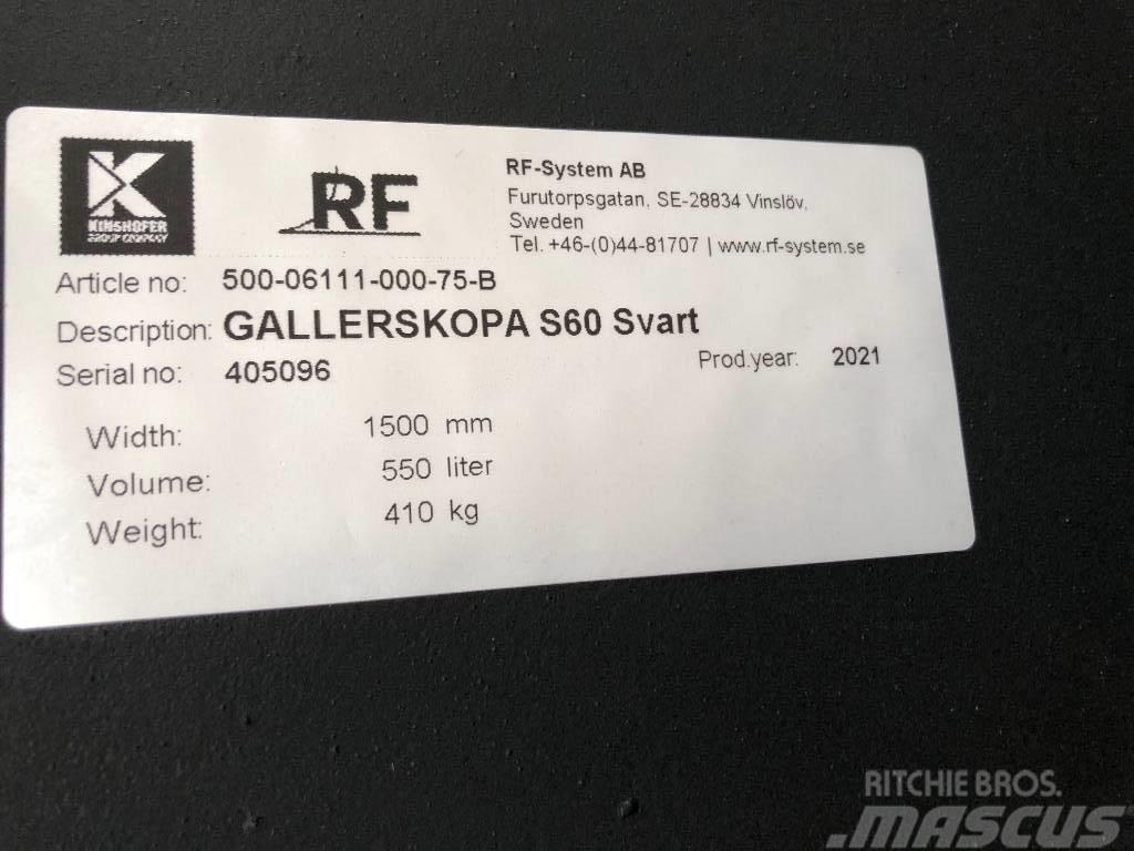 Rf-system RF Gallerskopa S60 Łyżki do ładowarek