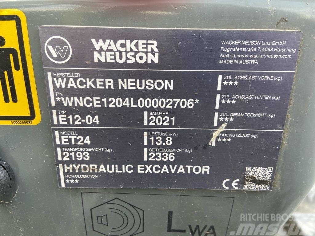 Wacker Neuson ET24 Koparki gąsienicowe