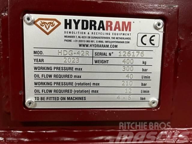 Hydraram HDG-42R | CW10 | 4.5 ~ 7.5 Ton | Sorteergrijper Chwytaki
