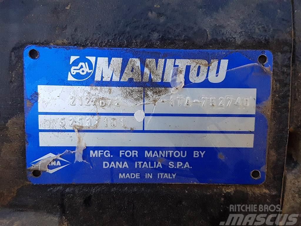 Manitou MLT1040-52537101-Spicer Dana 212/B72-Axle/Achse/As Mosty, wały i osie