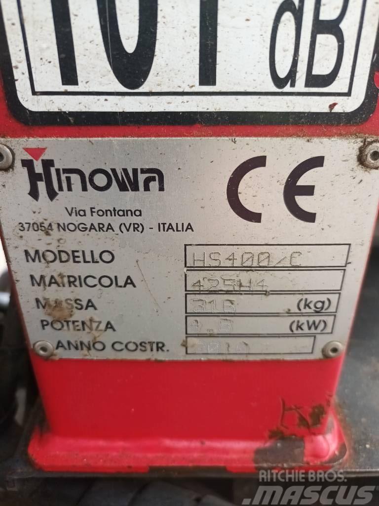 Hinowa HS 1100 ja HS400 minidumpperi Wozidła gąsienicowe