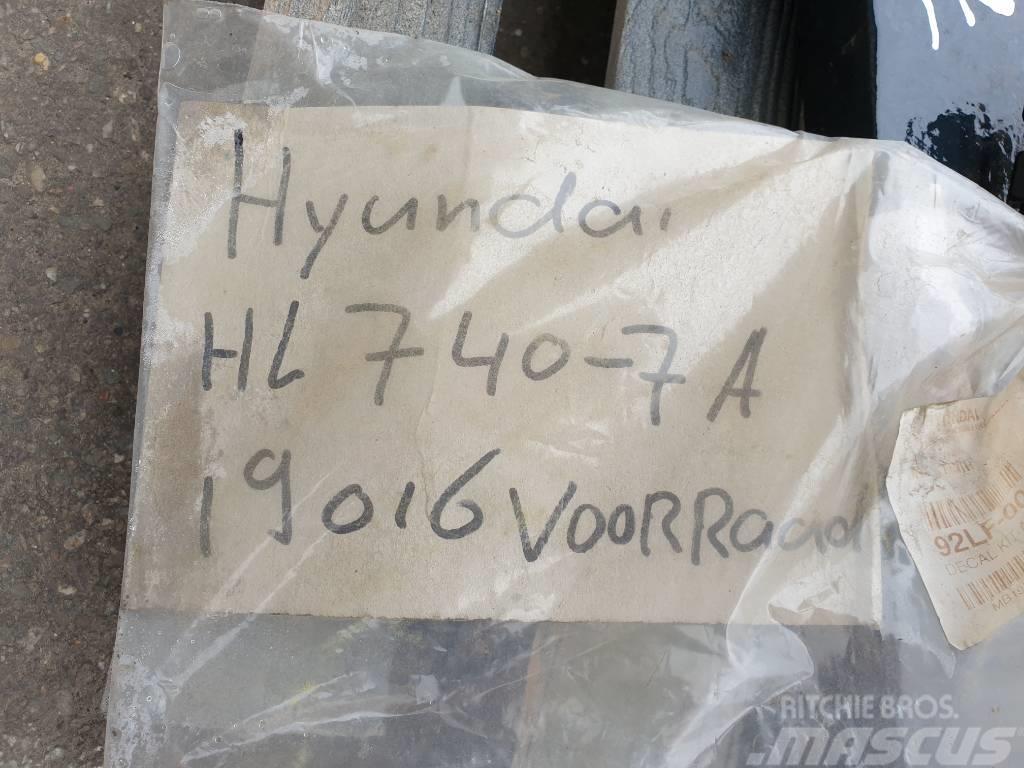 Hyundai HL740-7A bucket linkage Ramy i zawieszenie