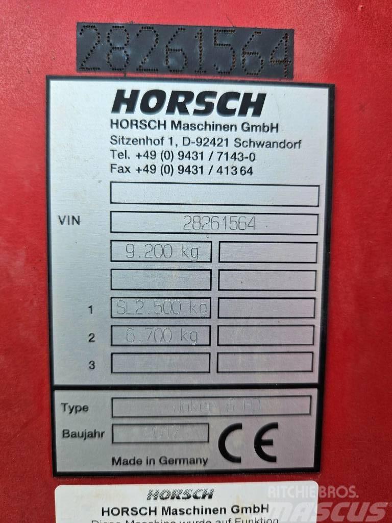 Horsch Jokker 6HD Brony talerzowe