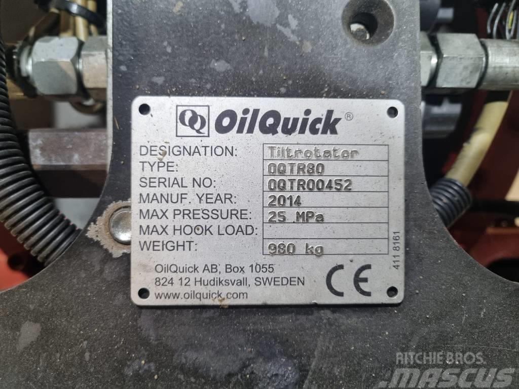  OilQuick/Rototilt OQTR80 tiltrotator Rotatory