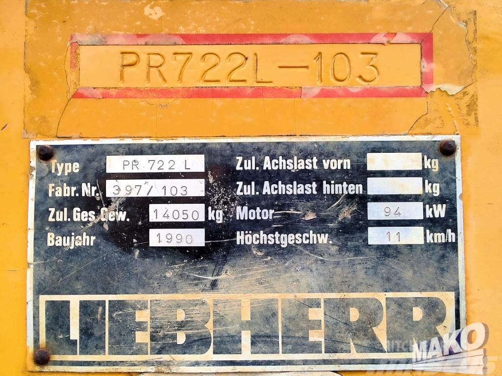 Liebherr PR 722 Spycharki gąsienicowe