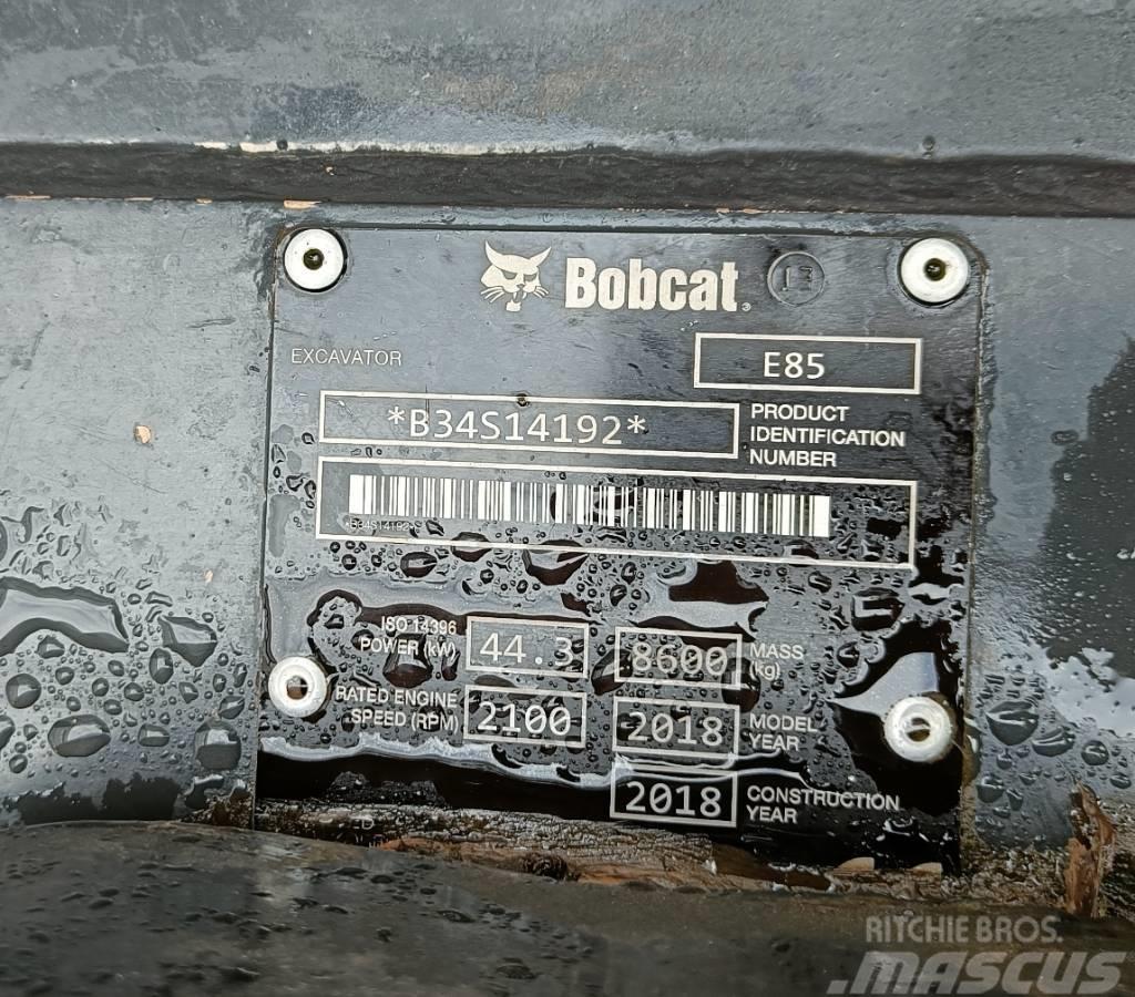 Bobcat E 85 / 8600kg / Midikoparki  7t - 12t
