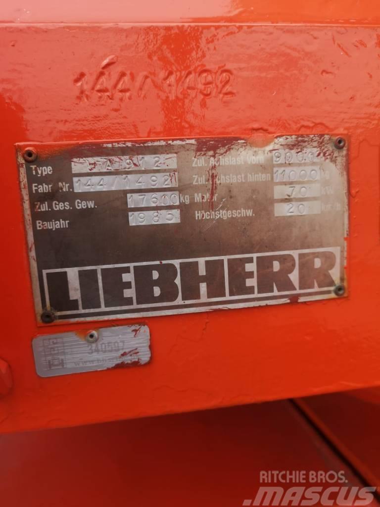 Liebherr A 912 Koparki kołowe