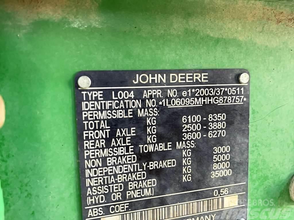 John Deere 6095 MC Ciągniki rolnicze