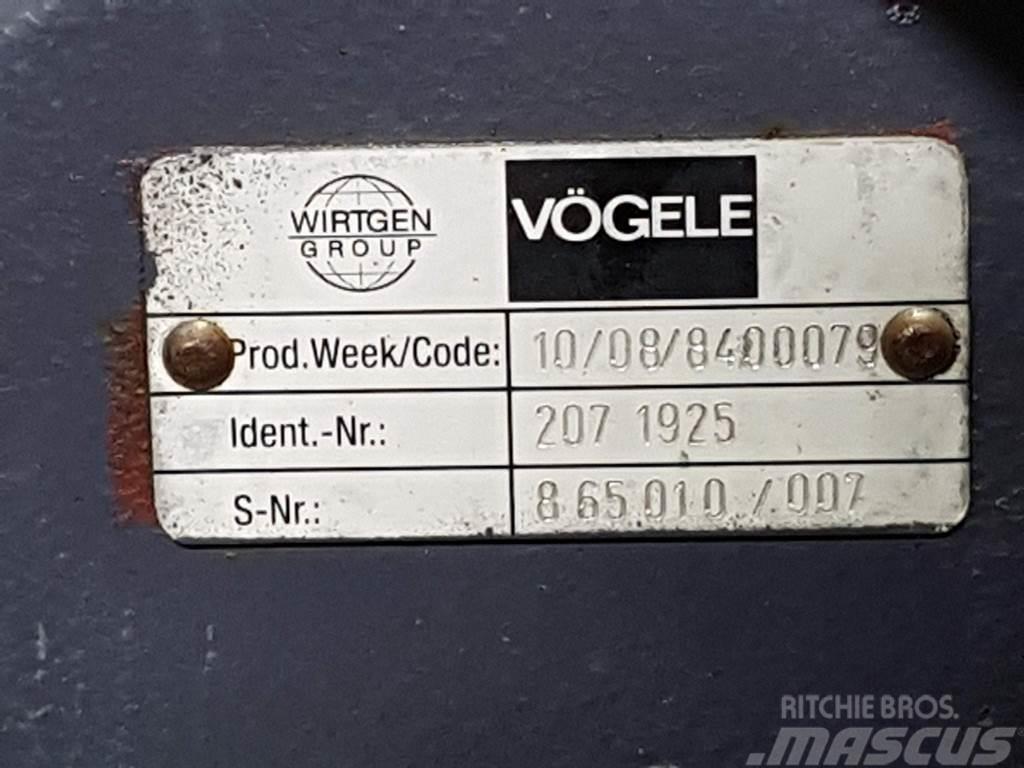 Vögele 2071925 - Transmission/Getriebe/Transmissiebak Przekładnie i skrzynie biegów