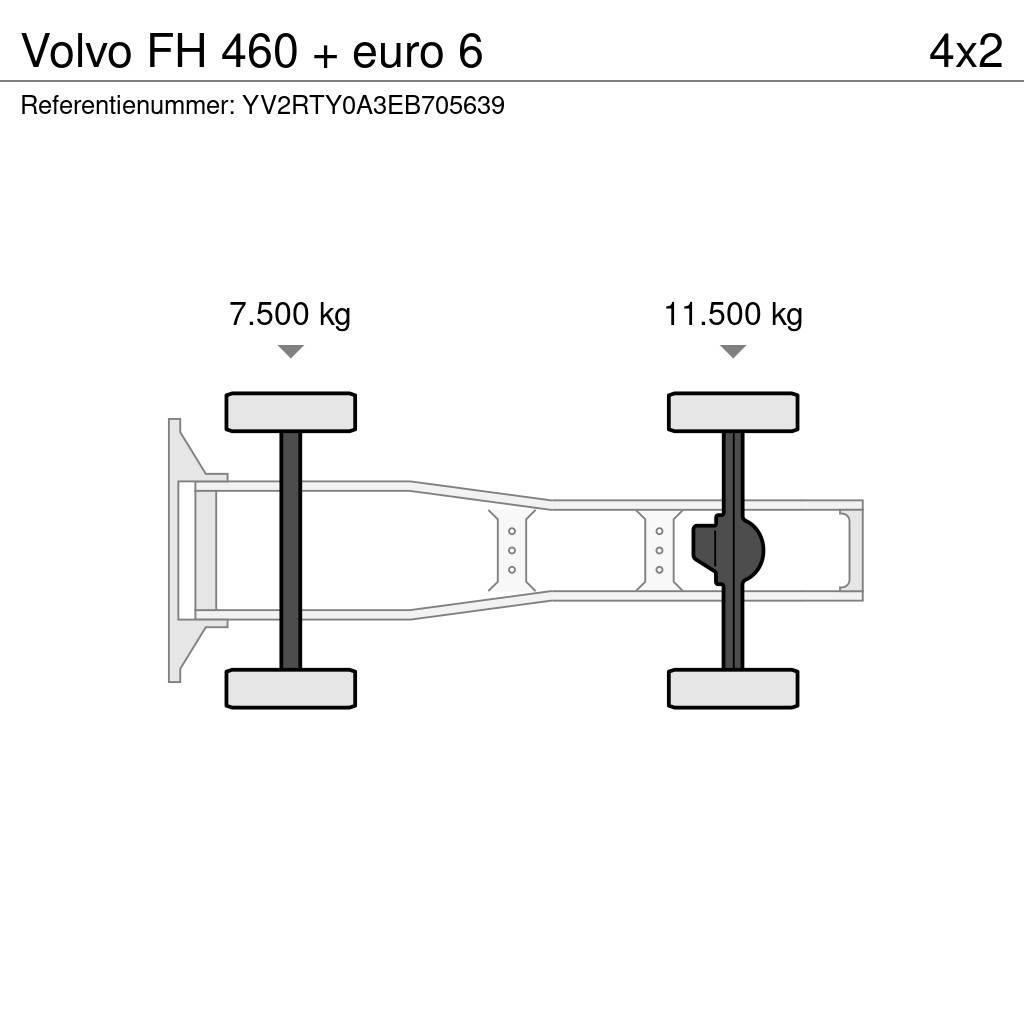 Volvo FH 460 + euro 6 Ciągniki siodłowe