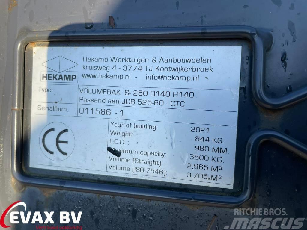 Hekamp Volumebak Q-fit / Compacttool Akcesoria do ładowaczy czołowych