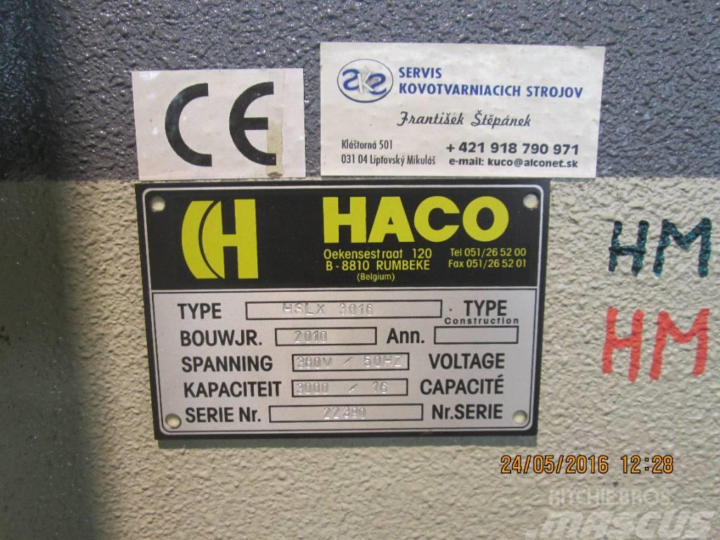  HACO HSLX 3016 Pozostały sprzęt budowlany