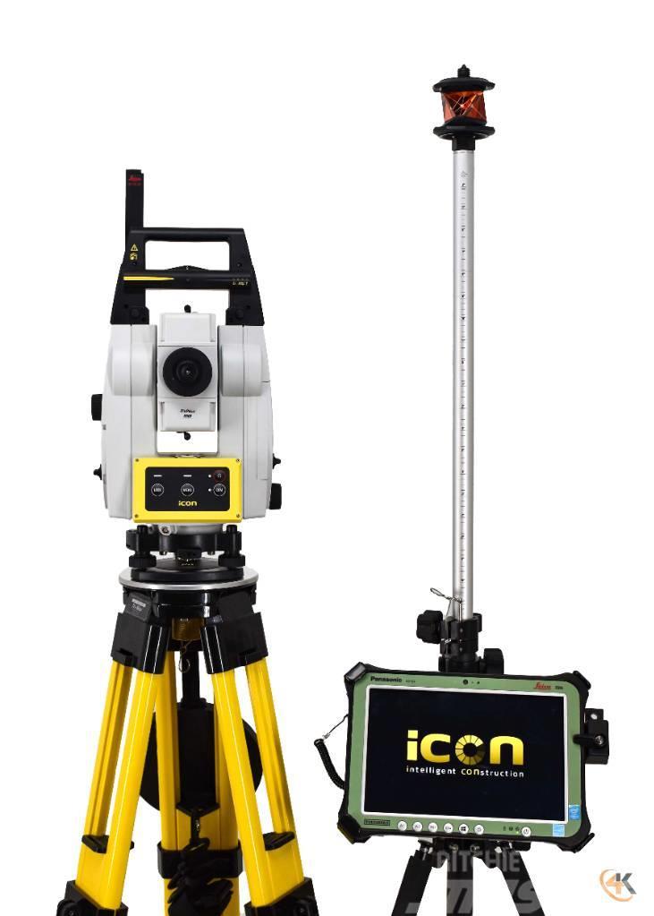 Leica Used iCR70 5" Robotic Total Station w/ CS35 & iCON Inne akcesoria
