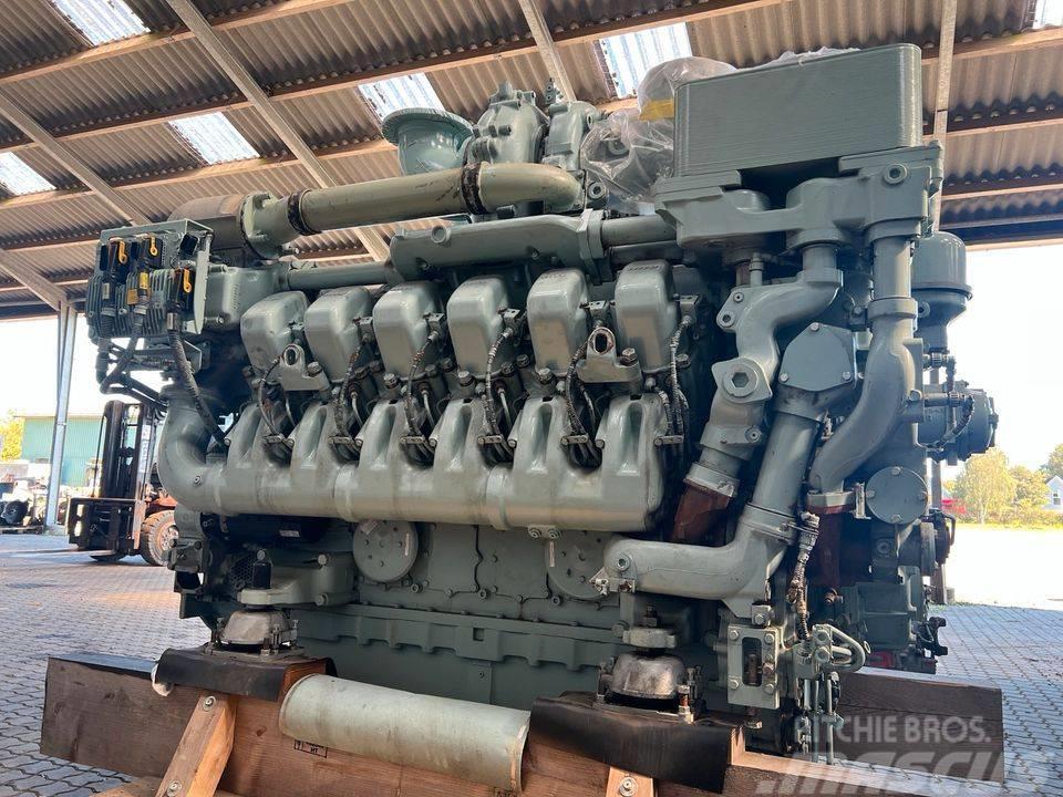 MTU Marine Motor 12V4000P83 Silniki
