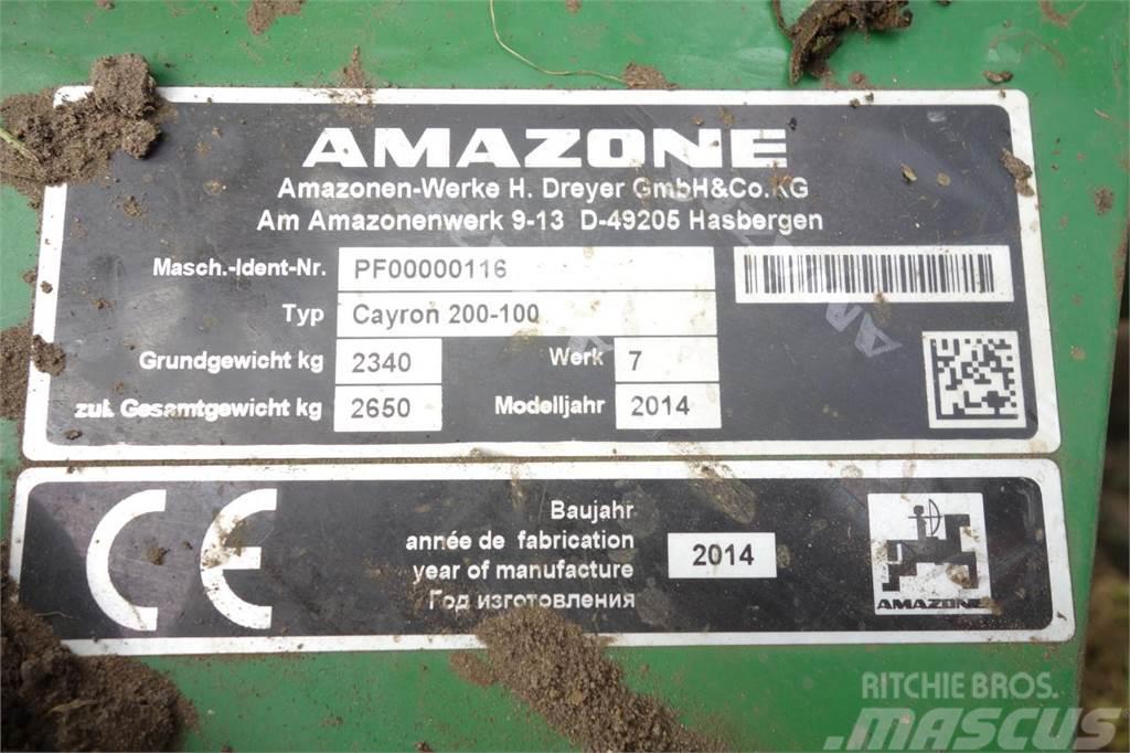 Amazone Cayron 200 5 Schar Vario Pługi obrotowe