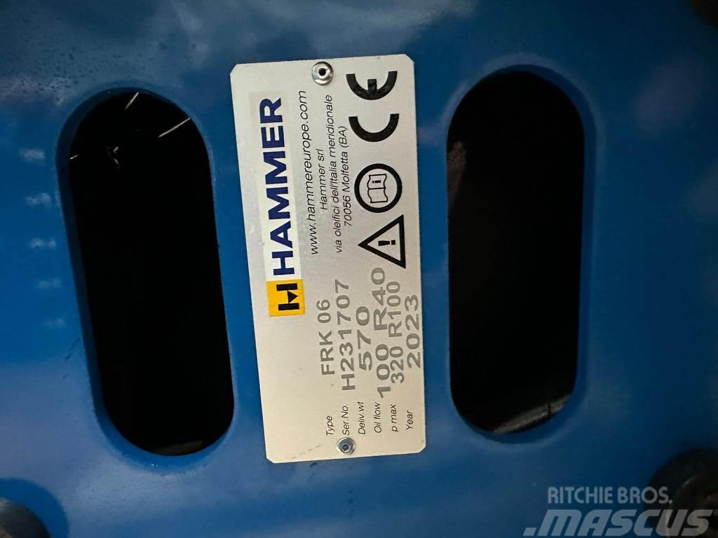 Hammer FRK06 pulverizer Młoty hydrauliczne