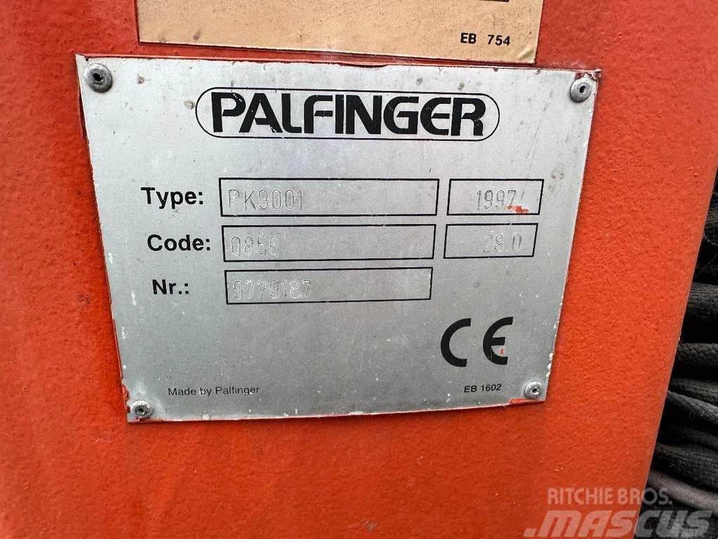 Palfinger PK9001 B Crane / Kraan / Autolaadkraan / Ladekrane Kontenery transportowe