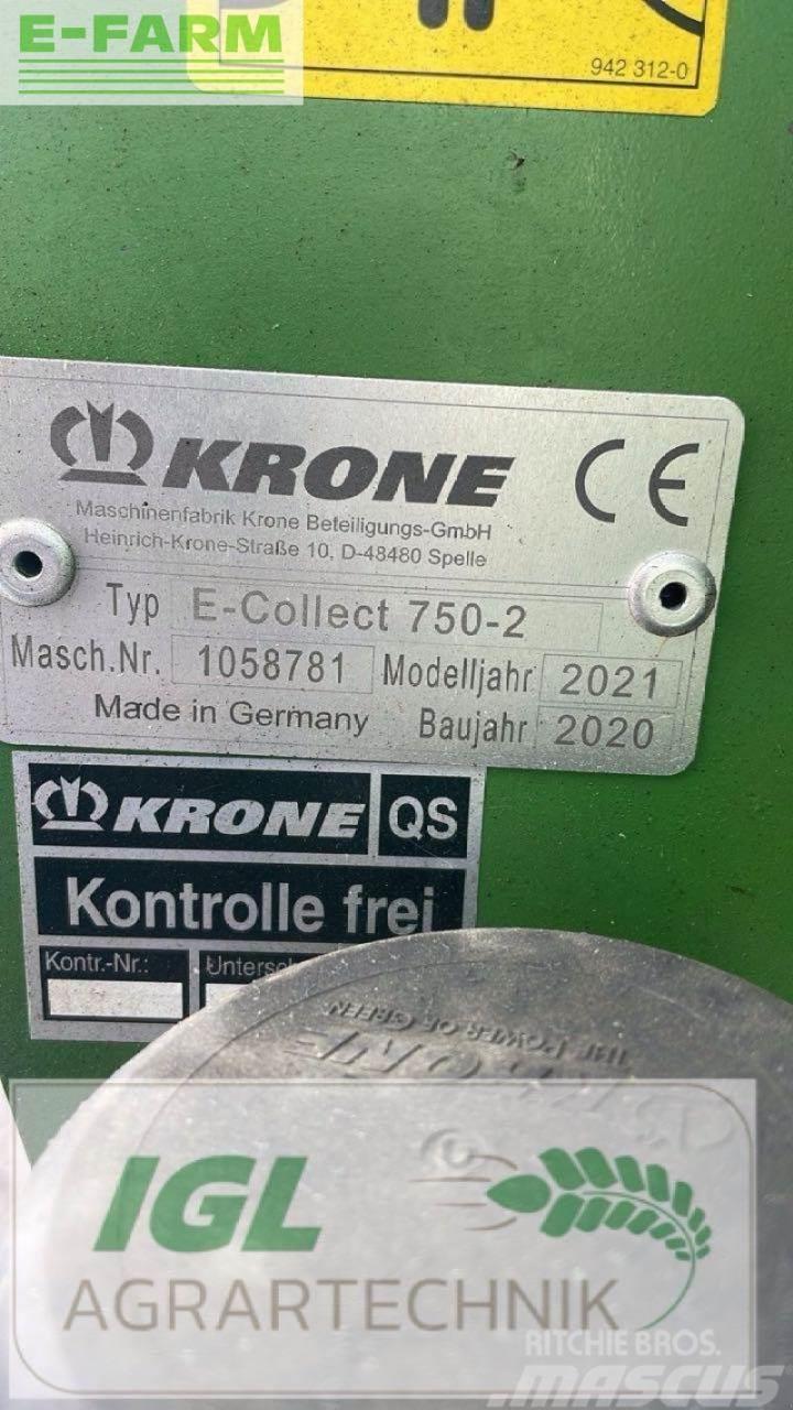 Krone easy. collect 750-2 Akcesoria do kombajnów zbożowych