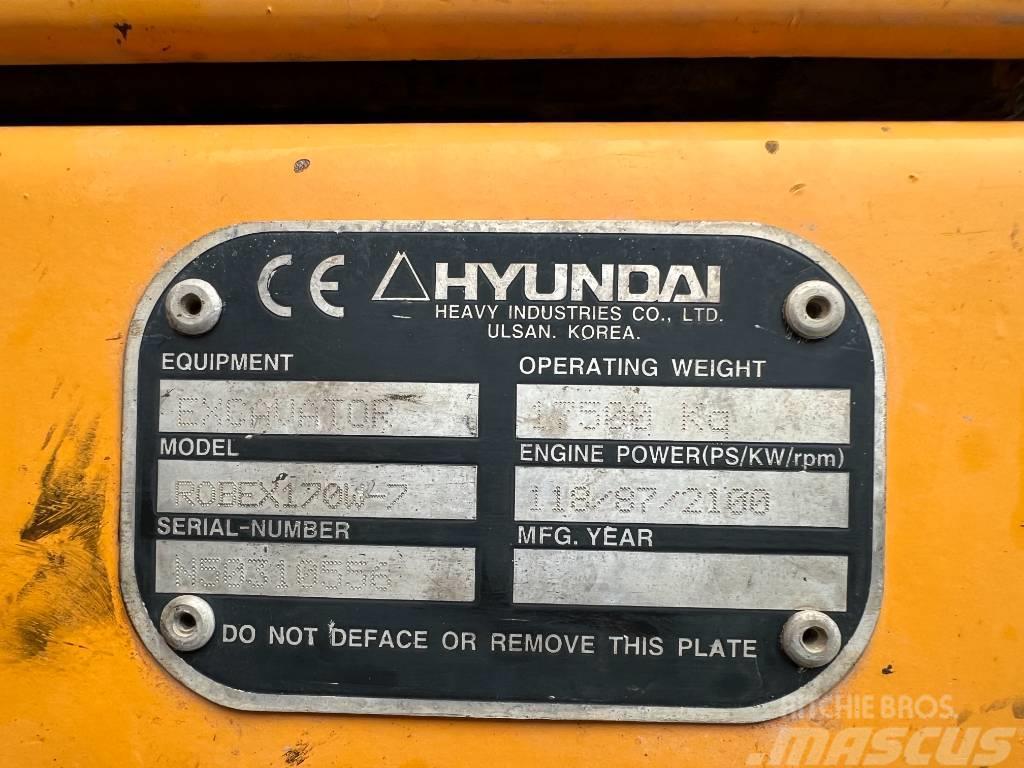 Hyundai R 170W-7 Koparki kołowe