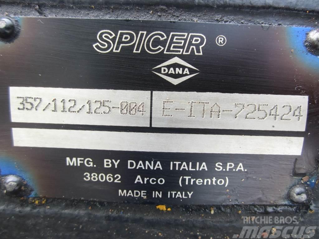 Spicer Dana 357/112/125-004 - Axle/Achse/As Mosty, wały i osie