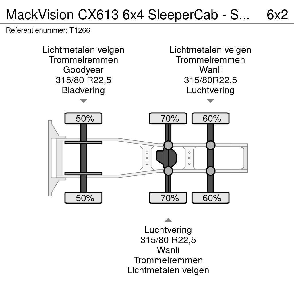 Mack Vision CX613 6x4 SleeperCab - SpecialPaint - Belgi Ciągniki siodłowe