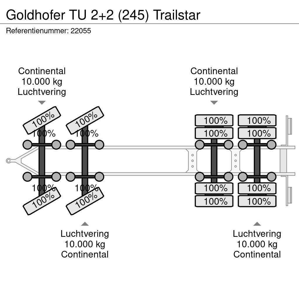 Goldhofer TU 2+2 (245) Trailstar Przyczepy niskopodłogowe