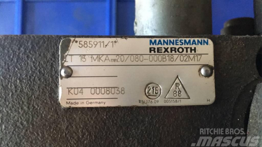 Rexroth MANNESMANN 595911/1 LT 13 MKA-20/080-000B18/02M17 Hydraulika