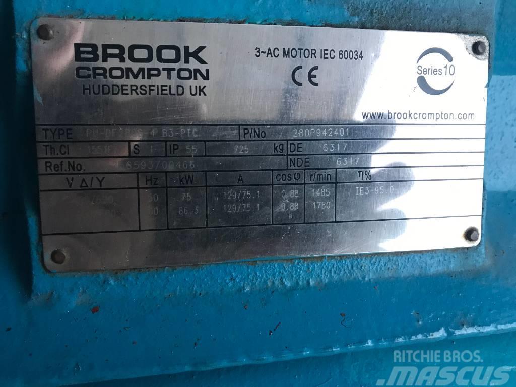  Brook Crompton silnik elektryczny IE3 75kW Silniki