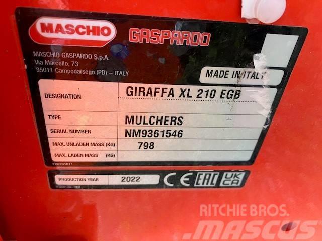 Maschio Giraffa 210 SE HD H-Slagor Kosiarki łąkowe i wykaszarki