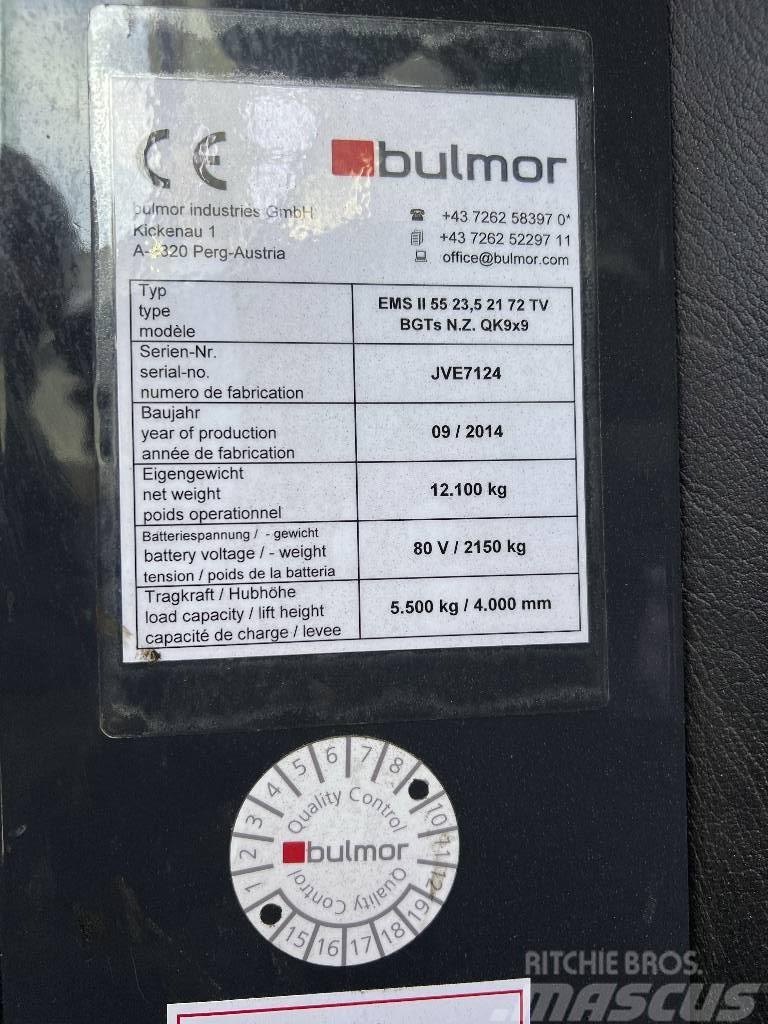 Bulmor EMS II 55.50/23,5-21/74 Mehrwege Stapler Wózki widłowe boczne