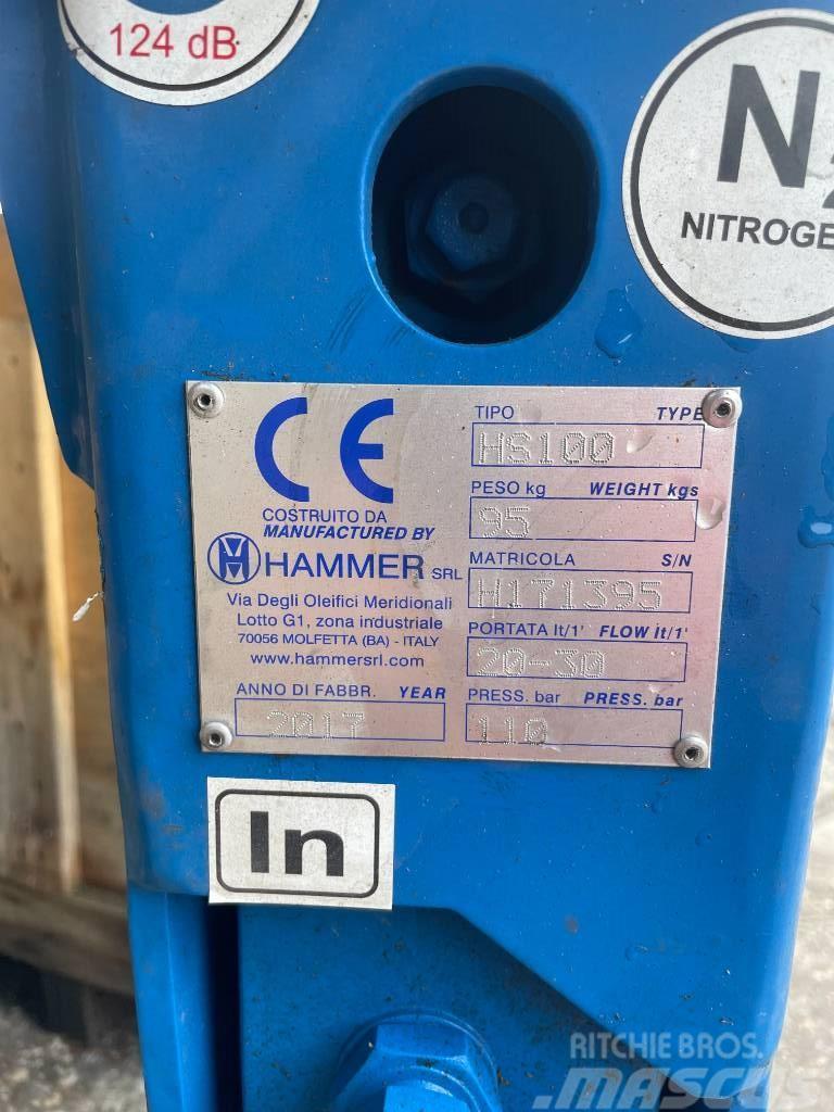 Hammer HS100 Hydraulic Breaker Młoty hydrauliczne
