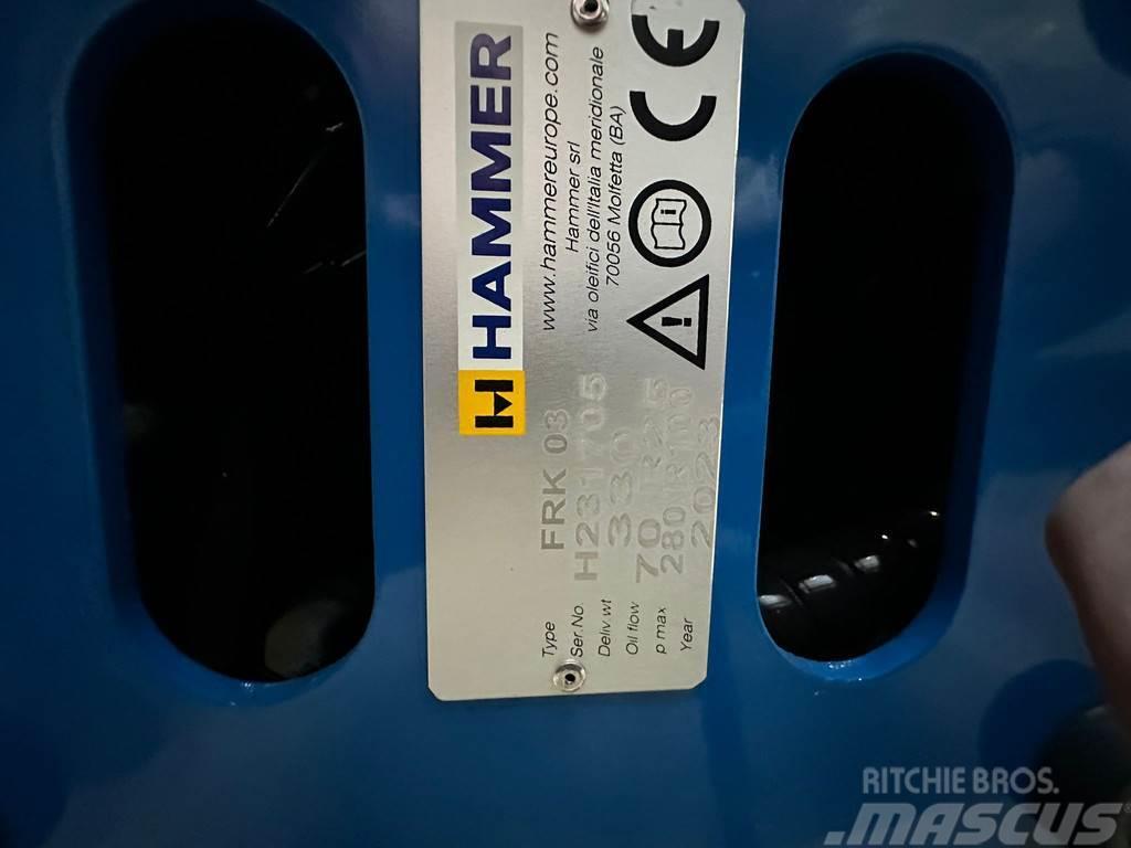 Hammer FRK03 pulverizer Młoty hydrauliczne