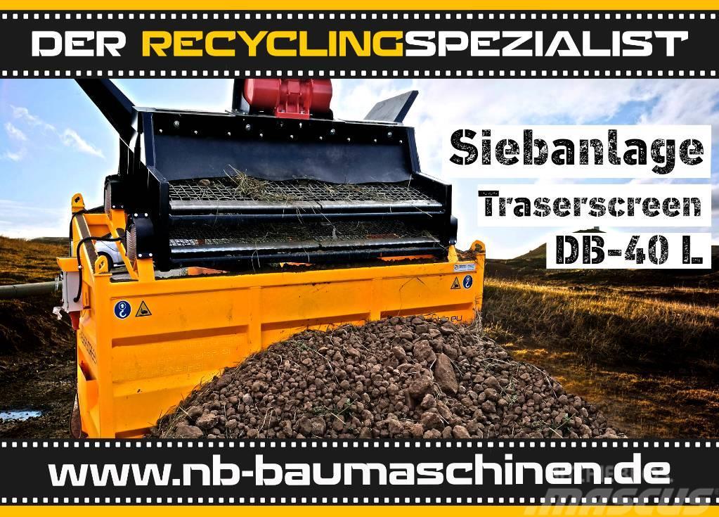 DB Engineering Siebanlage Traserscreen DB-40L | Flachdecksieb Przesiewacze