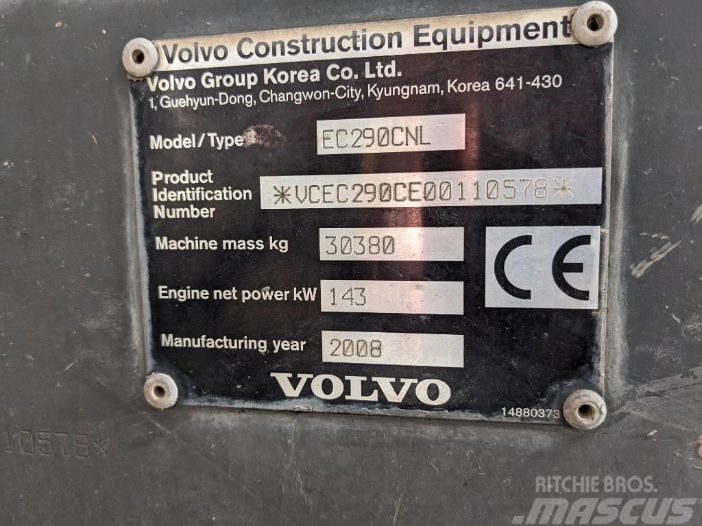Volvo EC 290 C N L Excavat Koparki gąsienicowe