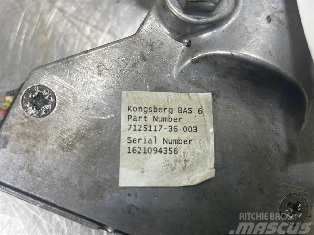New Holland W110C-Case 7125117-Kongsberg BAS 6-Gas pedal Kabiny i wnętrze